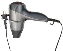 Suport pentru uscător de păr MILANO - oțel cromat, WENKO