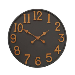 Ceas de perete din metal Lincoln, Ø 50 cm