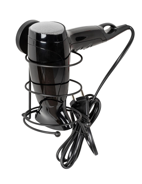 Suport uscator de par MILAZZO Vacuum-Loc, negru, WENKO