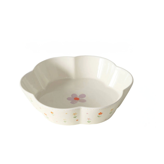 Vas de copt model floral Blumi, 26 x 6 cm