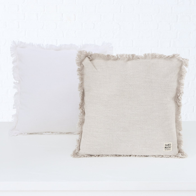 Perna decorativa din bumbac LENE SIMPLE, 45 x 45 cm