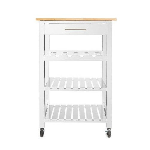 Cărucior de bucătărie din lemn