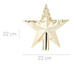 Stea pentru brad de Craciun, 22 cm