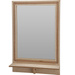 Oglinda de perete cu raft, 40 x 60 cm