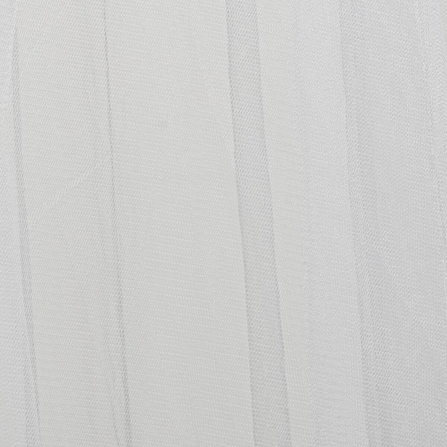 Baldachin de pat, alb și auriu, poliester