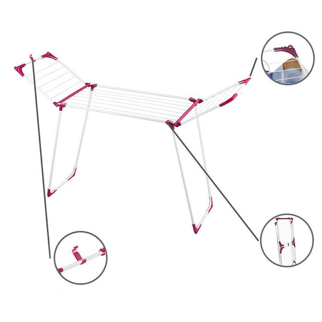 Uscător de rufe SUMMER - pliabil, independent, WENKO