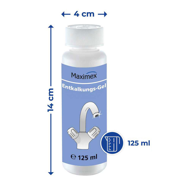 Gel pentru îndepărtarea depunerilor de calcar în baie, bucătărie