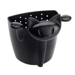 Infuzor de ceai MIAOU, KOZIOL, negru cosmos