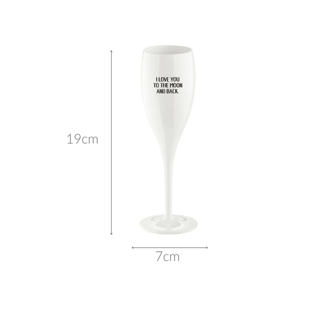 Pahar de sampanie SUPERGLAS, KOZIOL