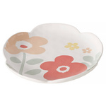 Farfurie cu flori Crysanto, din ceramica, Ø 21 cm