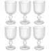 Set 6 pahare pentru vin, 260 ml