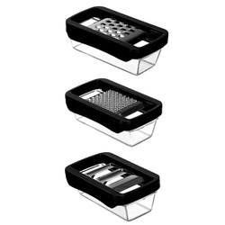 Suport pentru condimente BAMBOO cu 10 borcănașe, 7,5 x 24,5 x 17 cm