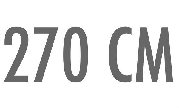 Ghirlandă de Crăciun pentru fereastră, scări, 270 cm