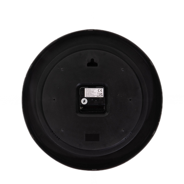 Ceas de perete, cadran stil lemn, Ø 30,5 cm