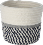 Coș de depozitare, bumbac, 13 x 13 cm, 3 buc