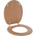 Capac pentru toaleta din MDF, model lemn