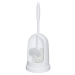 Toilet brush Standard with frame cleaner, white
