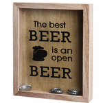 Cutie pentru capace de bere, 20 x 25,5 cm, din lemn