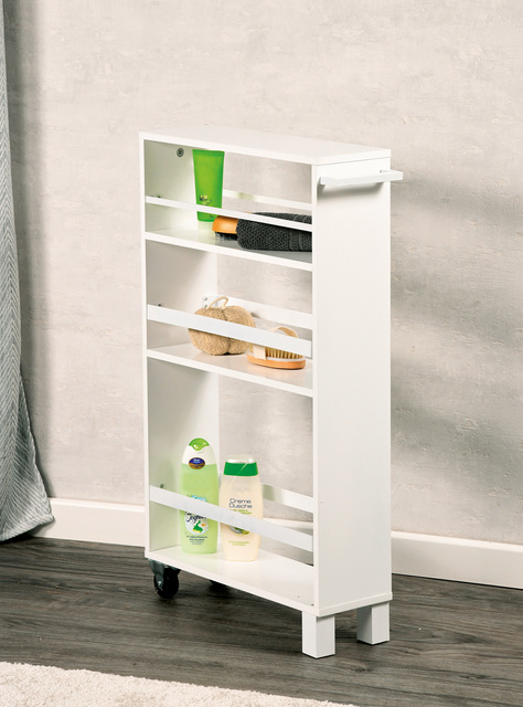 Raft de bucătărie, îngust, pe trei niveluri, Kesper