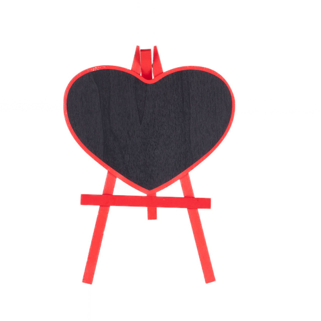 Tăbliță pe șevalet de lemn, 21 x 1,4 x 28,5 cm