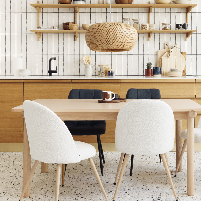 Lustra din bambus NAM, 46 cm