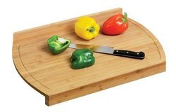 Tăviță de tăiat BAMBOO, de bucătărie - 2în1, ZELLER