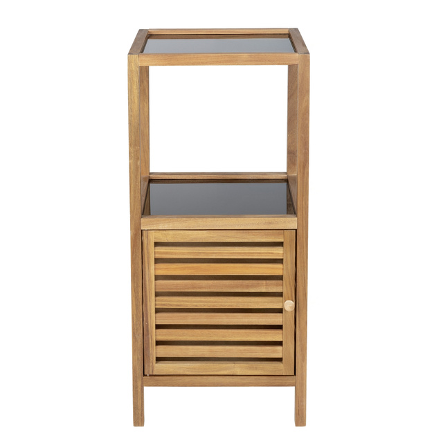 Coloană de baie din lemn de salcâm FONDI, înălțime 86 cm