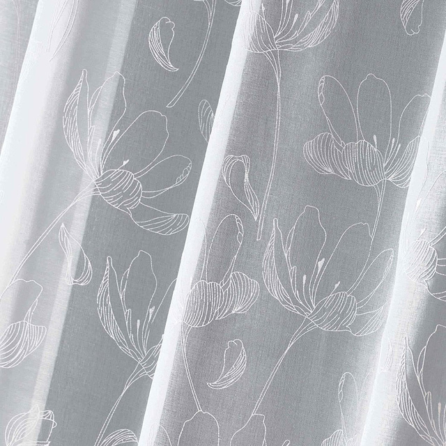 Perdea fereastră cu inele MAGNOLIA, 140 x 240 cm