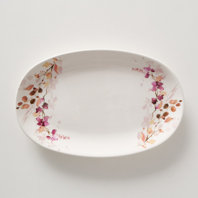 Farfurie de servire cu decor manual, BARNADA