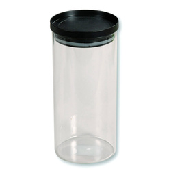 Borcan de depozitare din sticla, inchis ermetic, 10 x 20 cm, Kesper