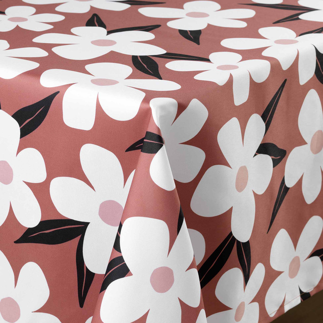 Fata de masa din poliester cu imprimeu DARCY, 140 x 240 cm