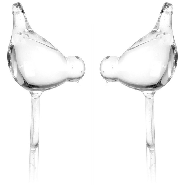 Irigator din sticlă pentru udarea plantelor PTAK - 2 bucăți în set