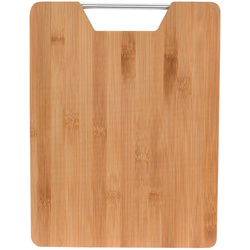 Tocator din bambus cu maner, 32 x 25 cm