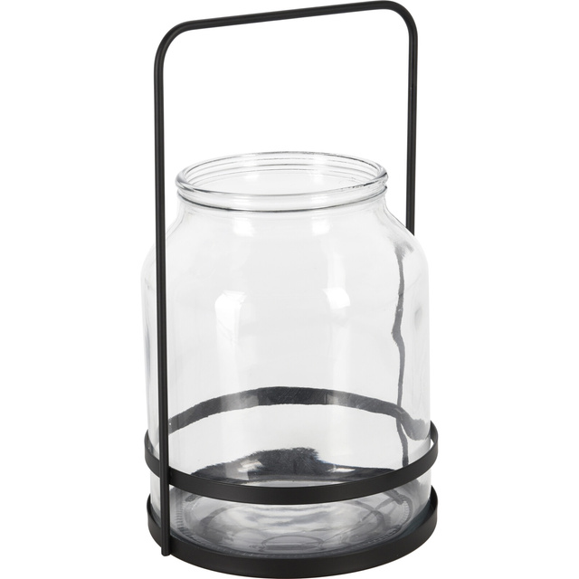 Suport pentru lumanare, maner metalic