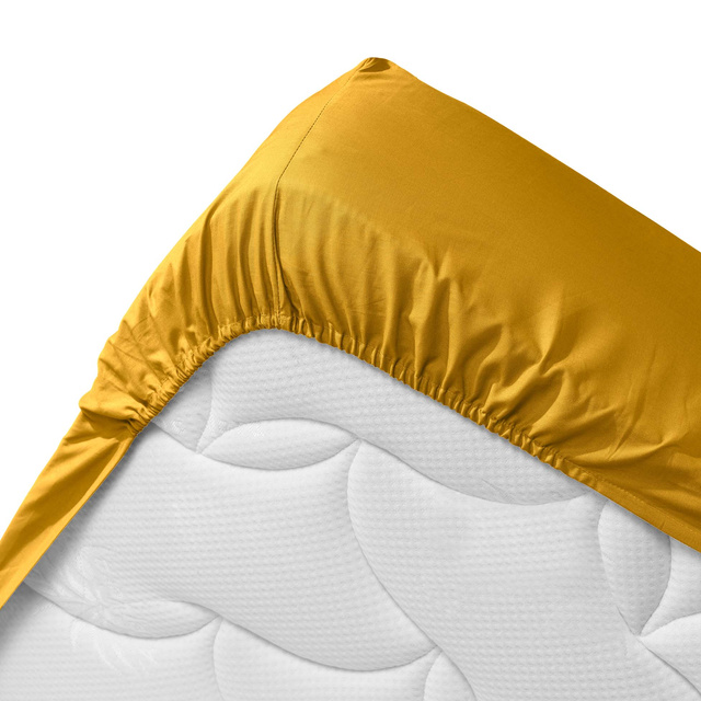 Cearceaf dublu din bumbac organic, BIOLINA, 140 x 190 cm