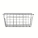 Coș metalic pentru fructe, gri, 24 x 18 x 10 cm