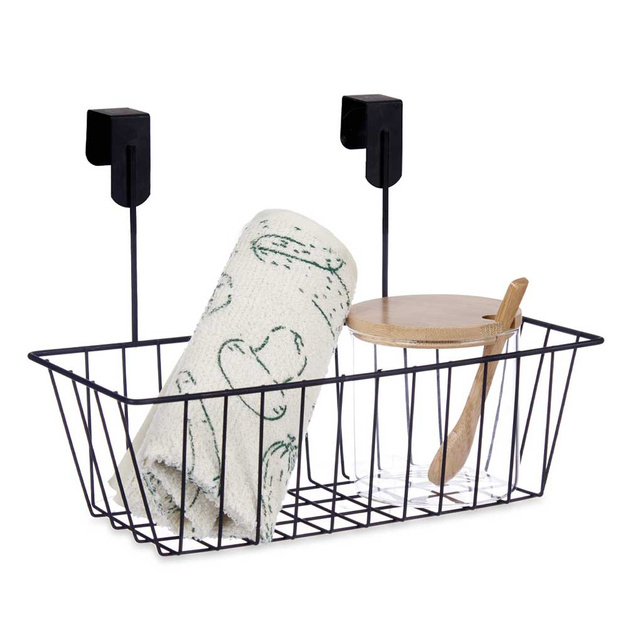 Coș metalic, montare fără găurire