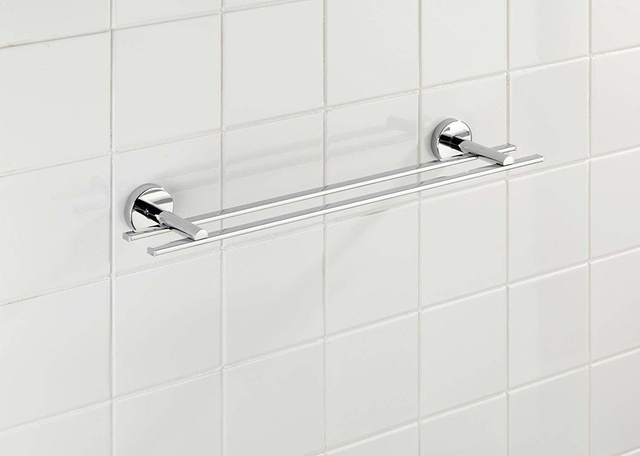 Umeraș pentru prosoape de baie Duo Capri, Vacuum-Loc, WENKO