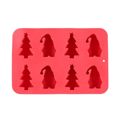 Formă de copt din silicon cu forme festive