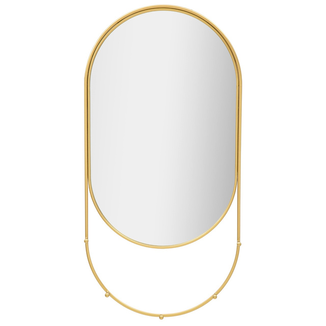 Oglinda de perete cu carlige 40 x 80 cm