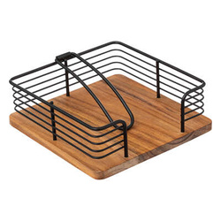 Suport pentru servetele industrial STOPP, 19 x 19 x 7 cm