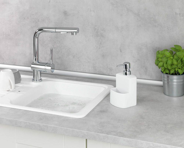 Set de bucătărie FESTIVAL, 2 în 1, WENKO, alb