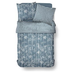 Lenjerie de pat din bumbac 220 x 240 cm AIRY DAWN, model floral, model 1