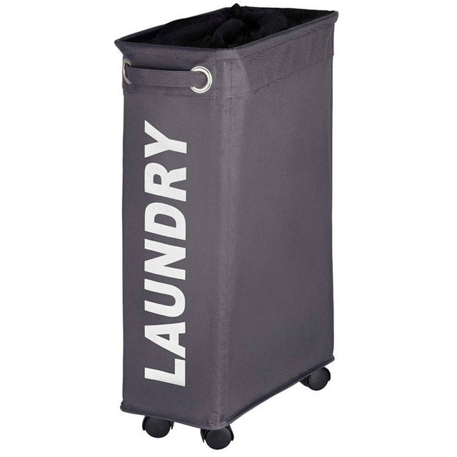 Coș de rufe CORNO, recipient 43 l, WENKO, gri