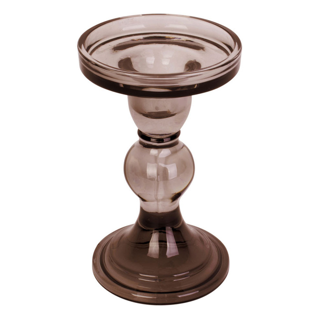 Sfeșnic pe bază de sticlă, MUSCHI, Ø 8,5 cm