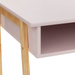 Birou pentru copii in stil scandinav, roz, 58 x 46 x 52 cm