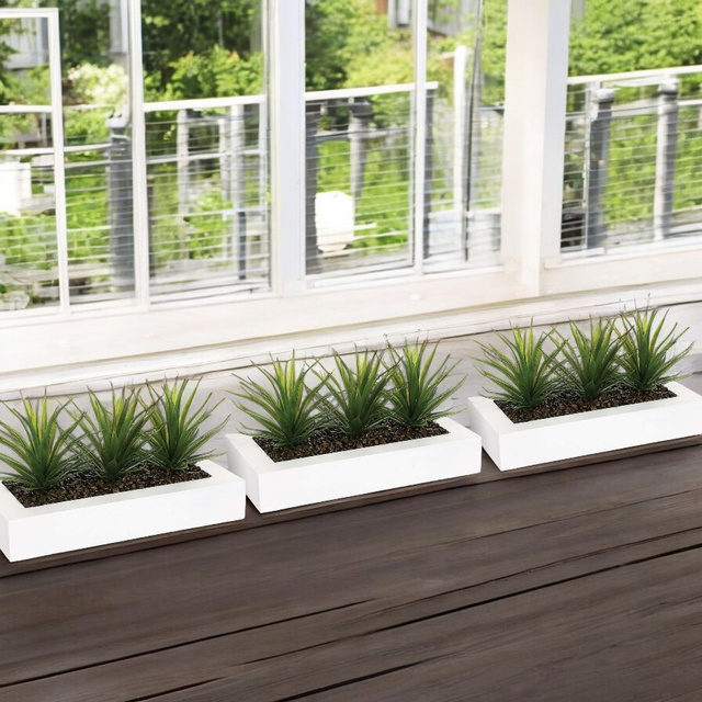 Set 3 plante artificiale aloe vera, 31 cm