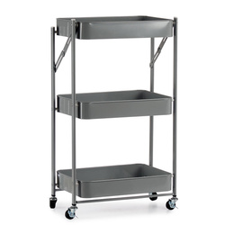 Raft pe roti, pliabil, 3 niveluri