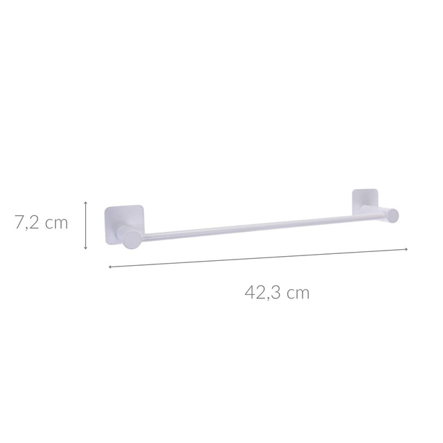 Suport pentru prosoape, oțel carbon, 42 cm