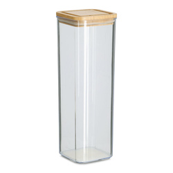 Recipient transparent din plastic, 1900 ml